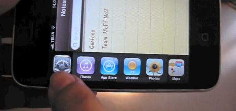 iOS 4.3 wprowadzi poziomy HomeScreen na iPhonie?