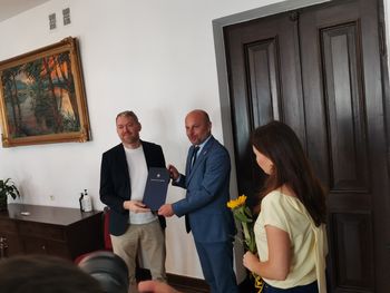 Prezydent Konrad Fijołek wręczył stypendia twórcom miejskiej kultury