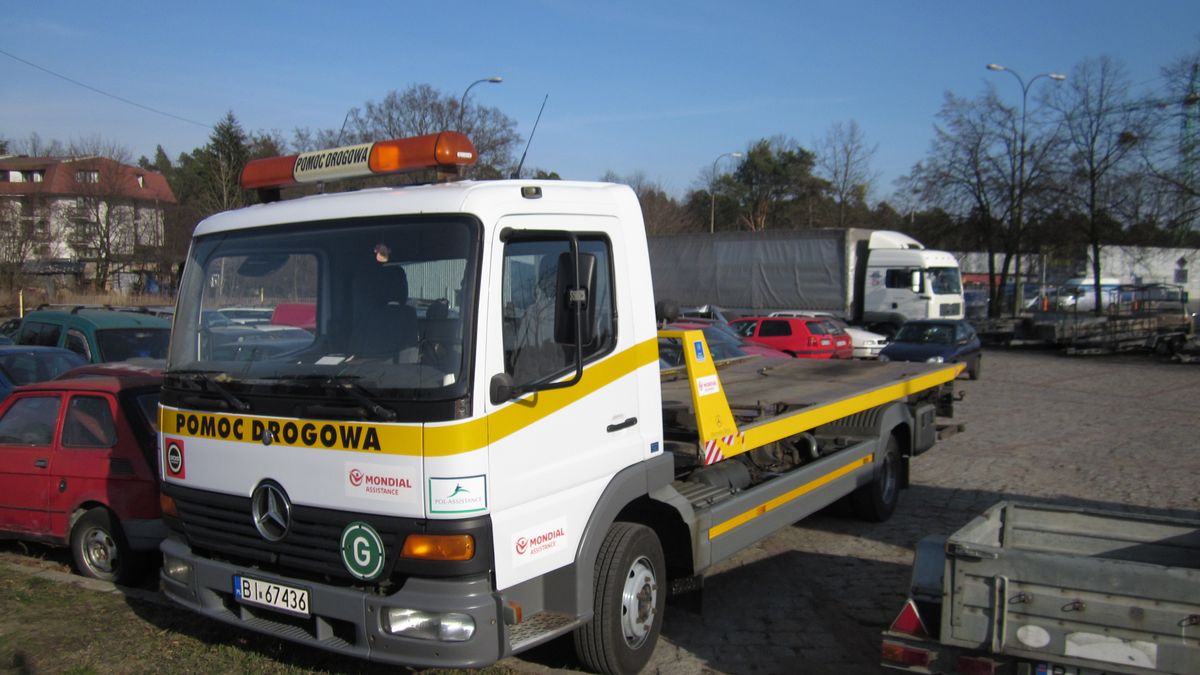 Samochód będą mogli nam odholować także w sytuacji, gdy będziemy całkowicie trzeźwi