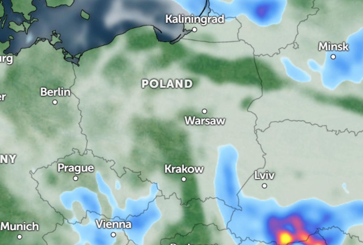Wolno przemieszcza się z północy na południe. Co przyniesie front okluzji