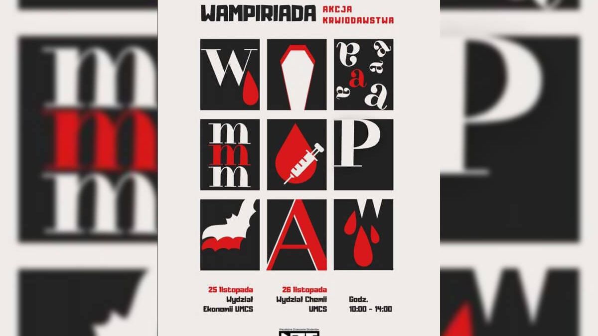 Plakat Wampiriada 2024
