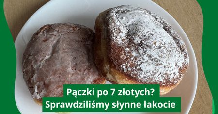 Z lukrem, cukrem pudrem lub "solo". Sprawdziłam hitowe pączki z Krakowa