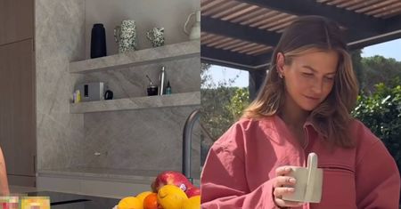 Anna Lewandowska chwali się marmurową kuchnią w hiszpańskiej willi. Pachnie luksusem? (FOTO)