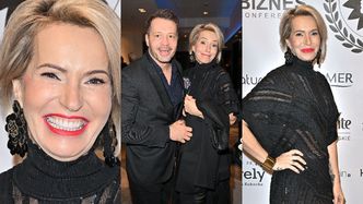 Paulina Smaszcz chichocze na ściance w PRZEŚWITUJĄCEJ sukni (ZDJĘCIA)