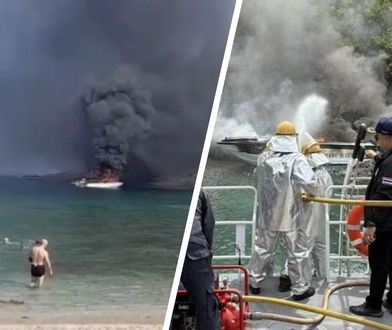 Eksplozja podczas rejsu w Tajlandii. Na pokładzie turyści z Rosji