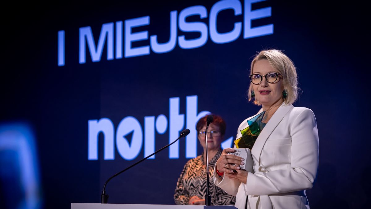 Lauretka I miejsca w IV edycji Konkursu gospodarczego "Twój biznes pod banderą sukcesu" - Monika Pobrotyń, prezes North.pl