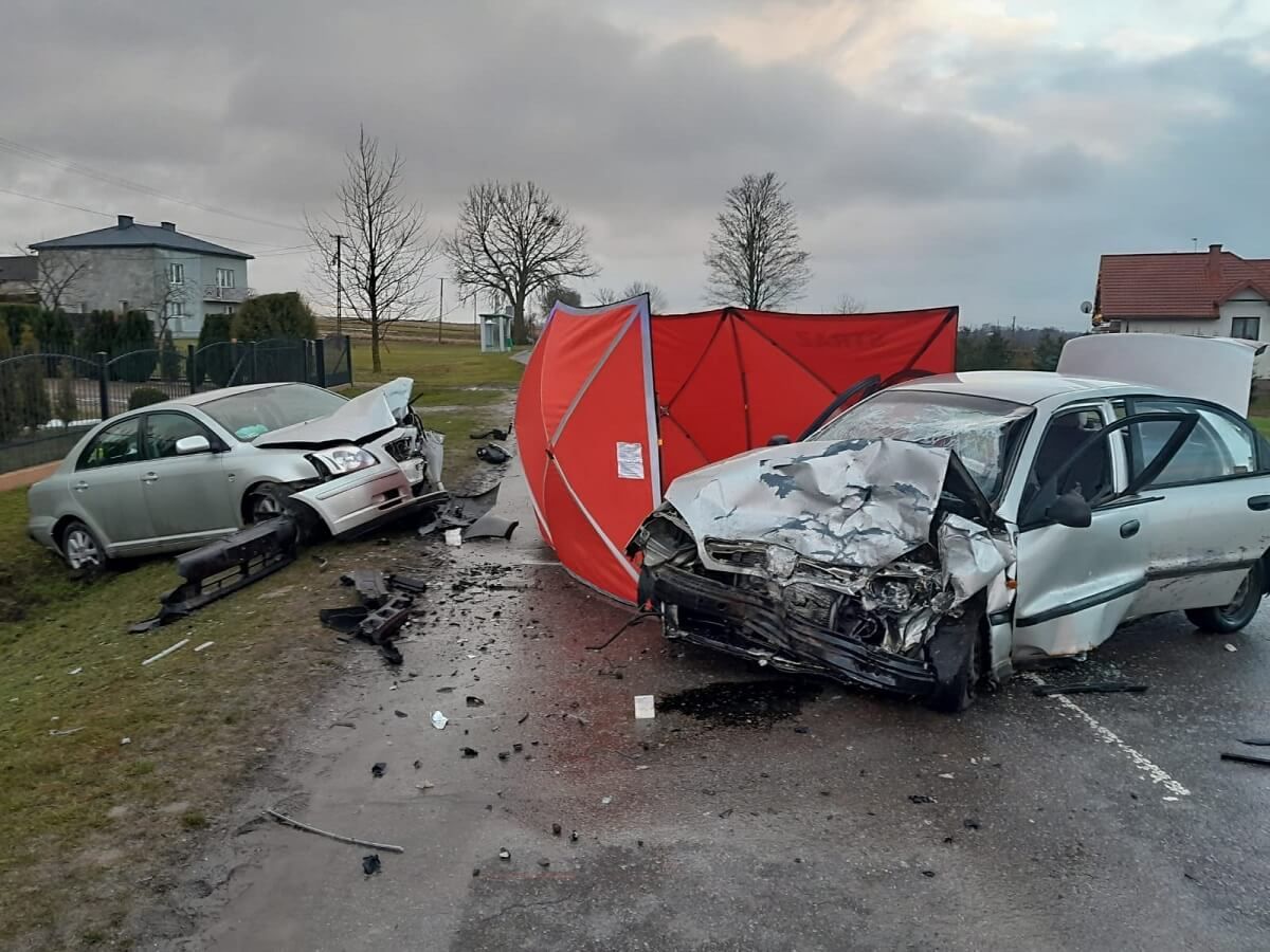 Śmiertelne zderzenie Bychawka Trzecia
