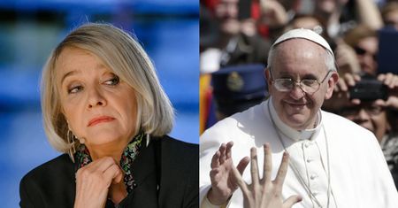 Nazwała papieża "CHU*EM", teraz jest wściekła: "TO HIPOKRYZJA!"