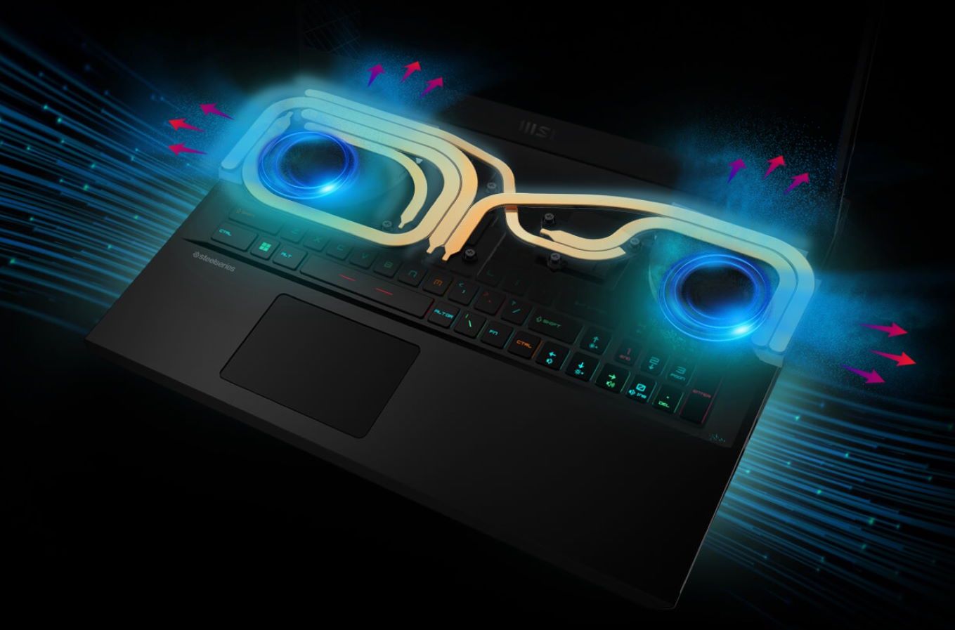 MSI Vector GP76 - MSI Cooler Boost 5