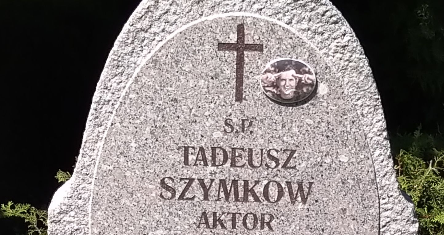 Grób Tadeusza Szymkowa.