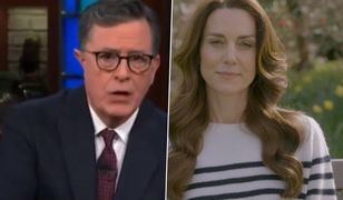 Stephen Colbert odniósł się do żartów z księżnej Kate. "Nie lekceważę czyjejś tragedii"