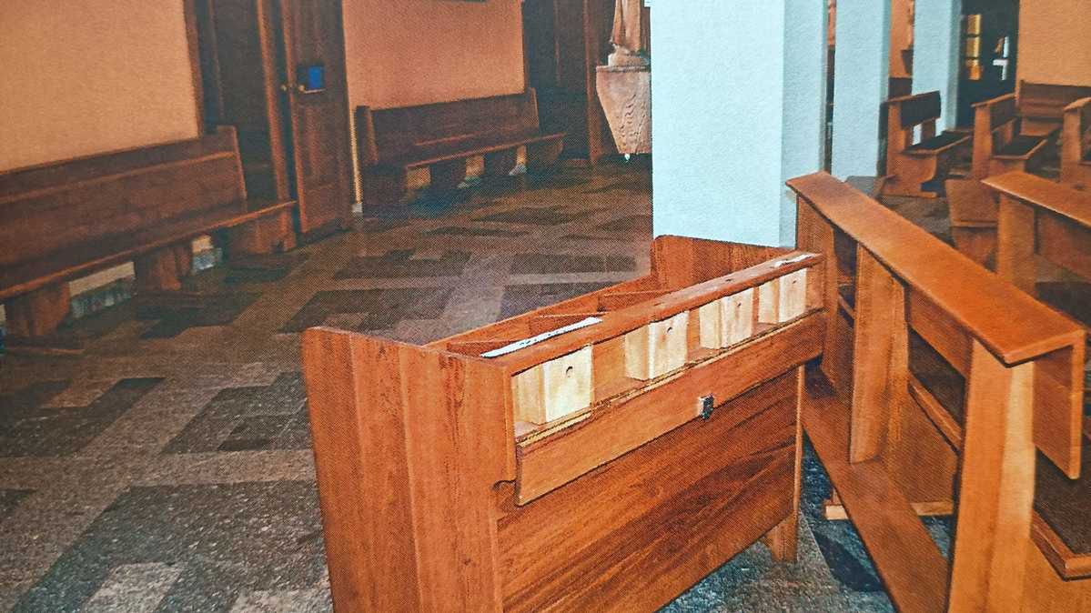 Parafia została okradziona