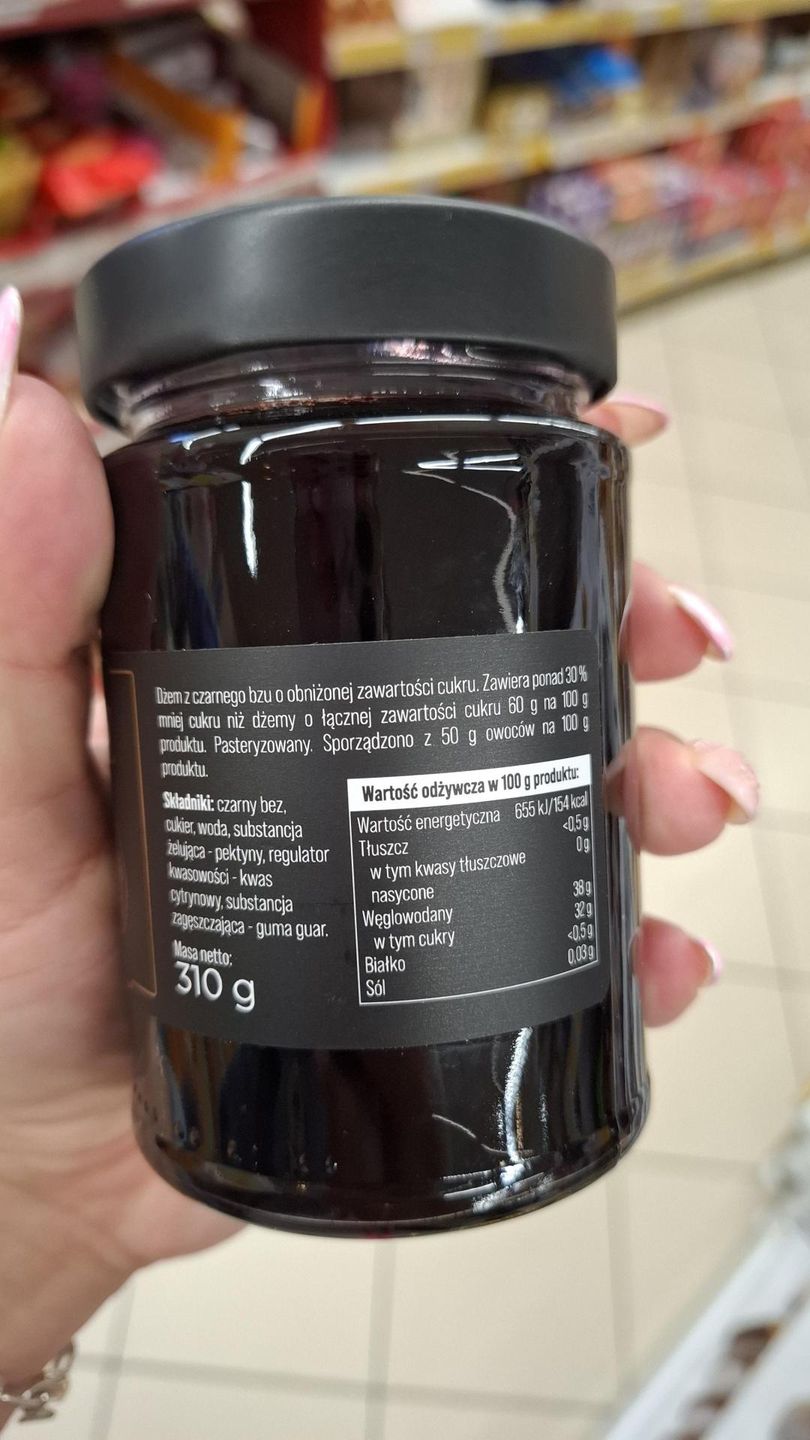 Etykieta dżemu