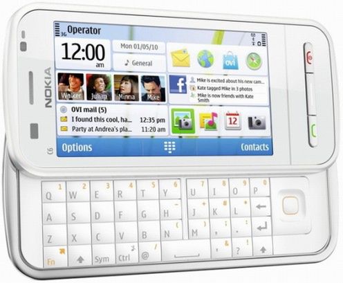 Nokia C6 jednak z wysuwaną klawiaturą QWERTY?