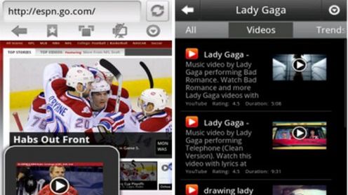 Skyfire 2.0 (beta) dla Androida z obsługą Flash 1