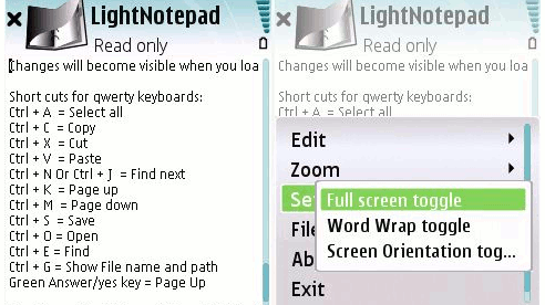 Notatnik dla Symbiana 1