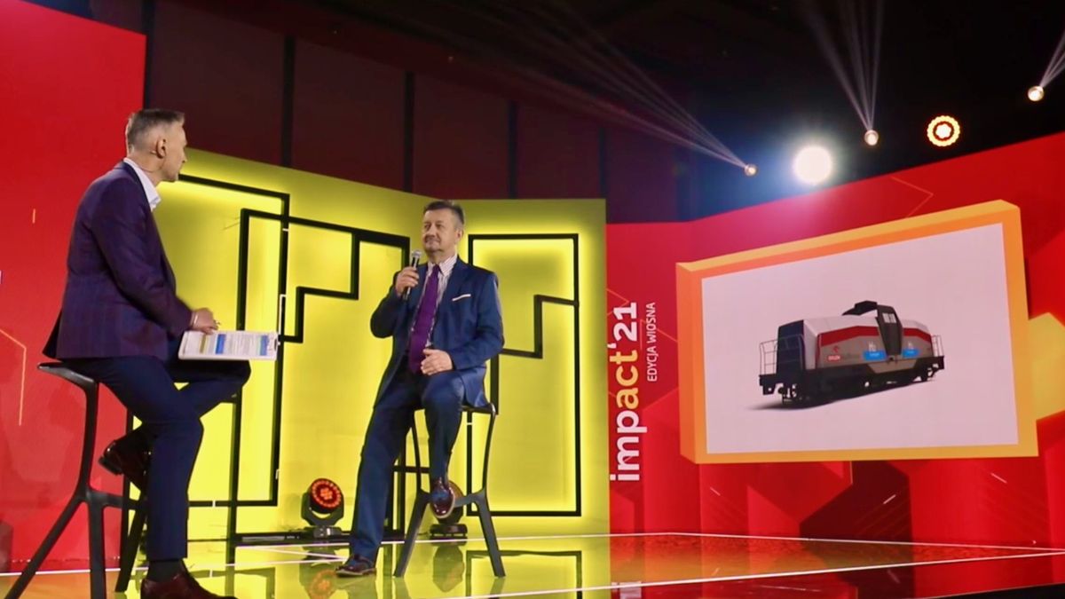 Lokomotywa na wodór. Prezes Krzysztof Zdziarski ujawnił plany spółki podczas Impact'21.