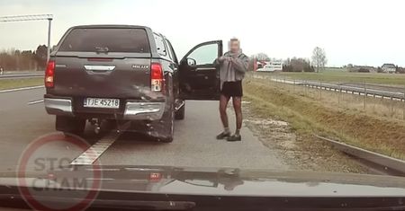 Policjantka nagrana na S7. Jest decyzja o karze
