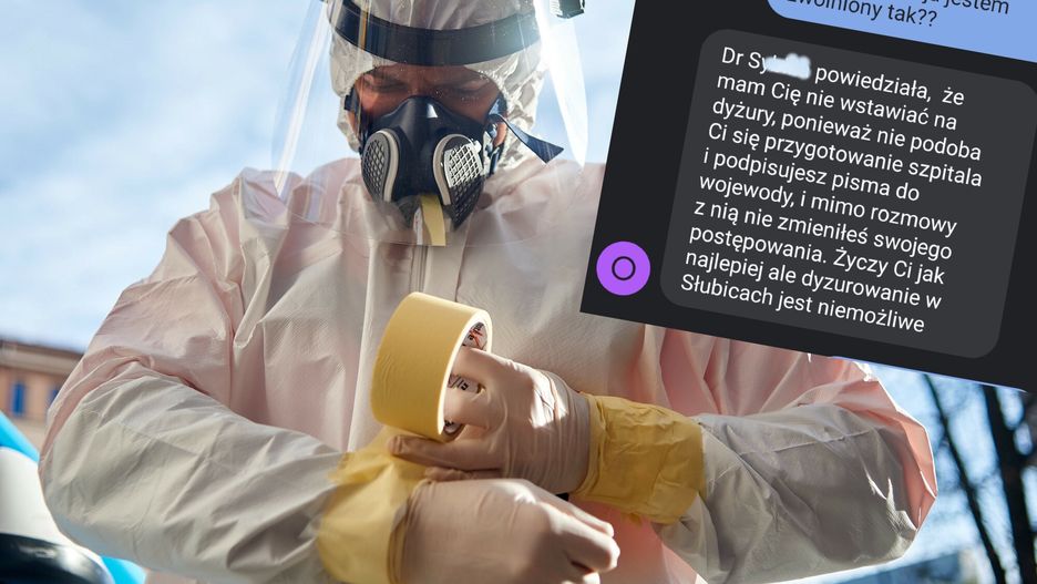 Koronawirus. Szpital w Słubicach ukarał ratownika za to, że krytykował przygotowania do przyjęcia chorych na COVID-19