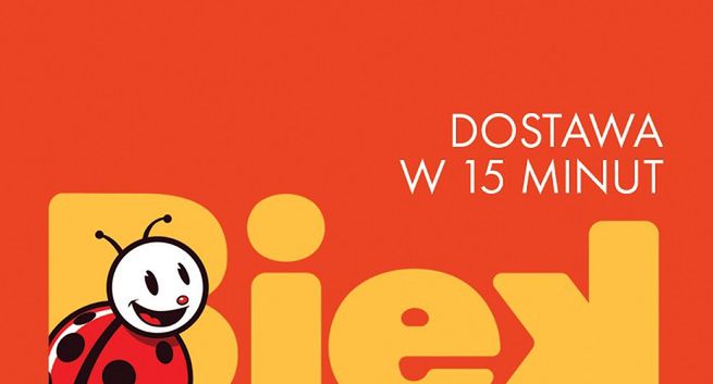 Glovo będzie dostarczać zakupy z Biedronki w kwadrans