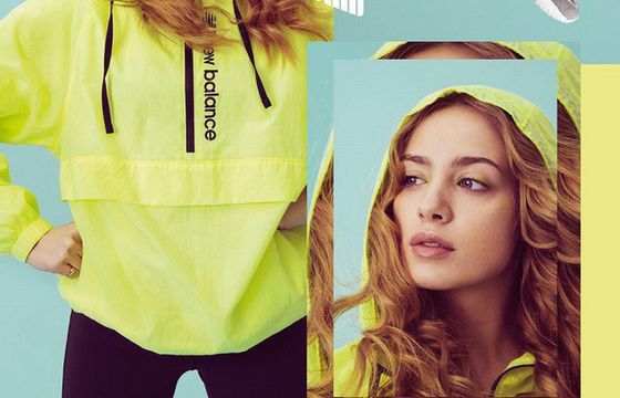 Wiktoria Gąsiewska promuje nową wersję butów X-Racer marki New Balance