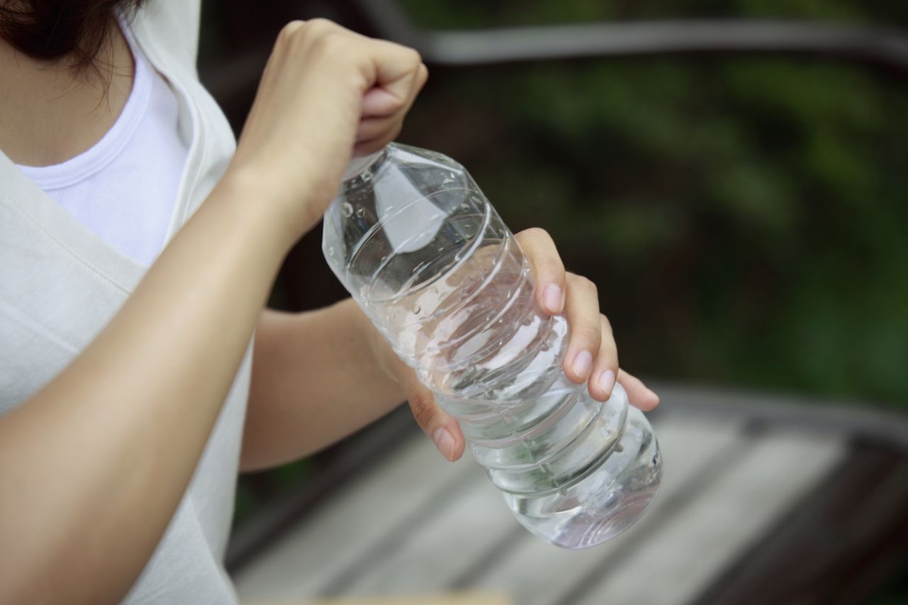 bottle of water