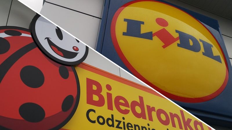 biedronka lidl sklep zakupy