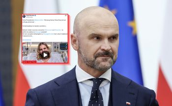 Brzoska ostrzega Nawrockiego. Pokazał nagranie z pierwszą damą