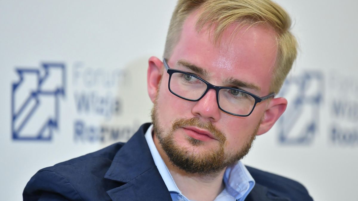 Wiceminister finansów Piotr Patkowski 