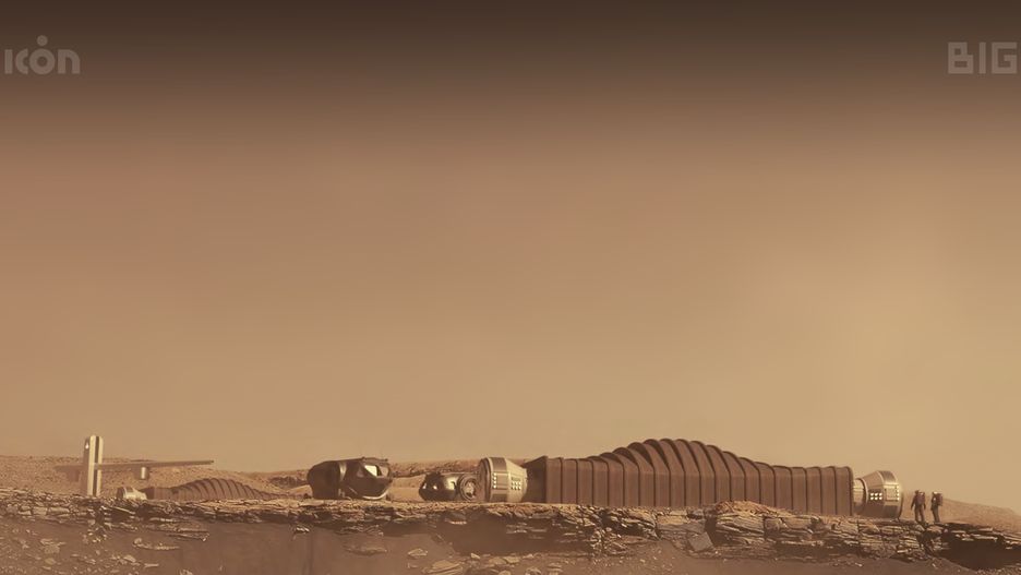 Mars Dune Alpha - wizualizacja