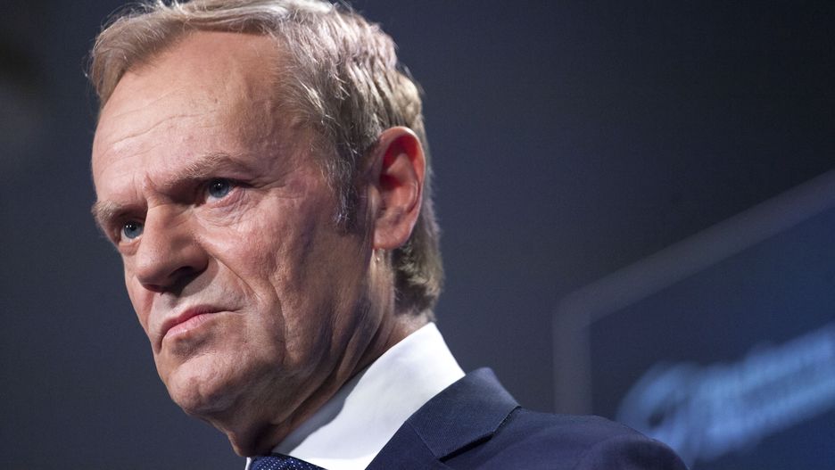President of the European Peoples Party Donald Tusk seen in Warsaw on July 4, 2021. (Photo by Maciej Luczniewski/NurPhoto via Getty Images)