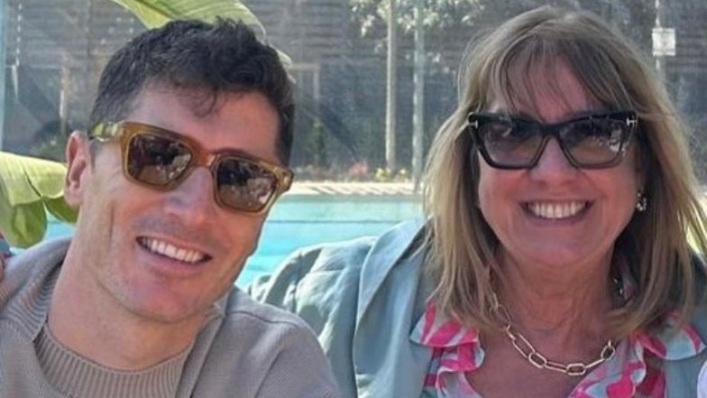 Mama Roberta Lewandowskiego pochwaliła się zdjęciami z ukochanym