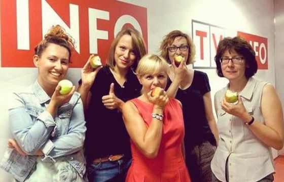 Dziennikarze i media dołączają do akcji „Pulsu Biznesu” „Jedz jabłka - postaw się Putinowi”