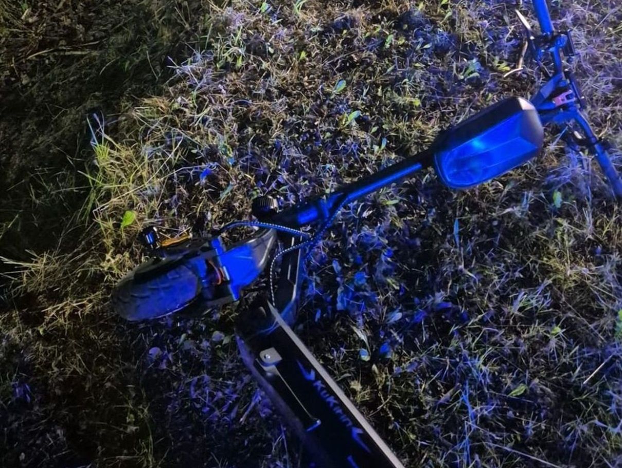 16-latek zderzył się z sarną jadąc na hulajnodze elektrycznej 