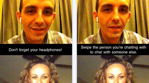 Chatroulette na iPhone'a 4 1