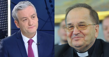 Biedroń ostro o Rydzyku i Gądeckim: "Nie wyobrażam sobie ich całujących ofiary pedofilii w rękę"