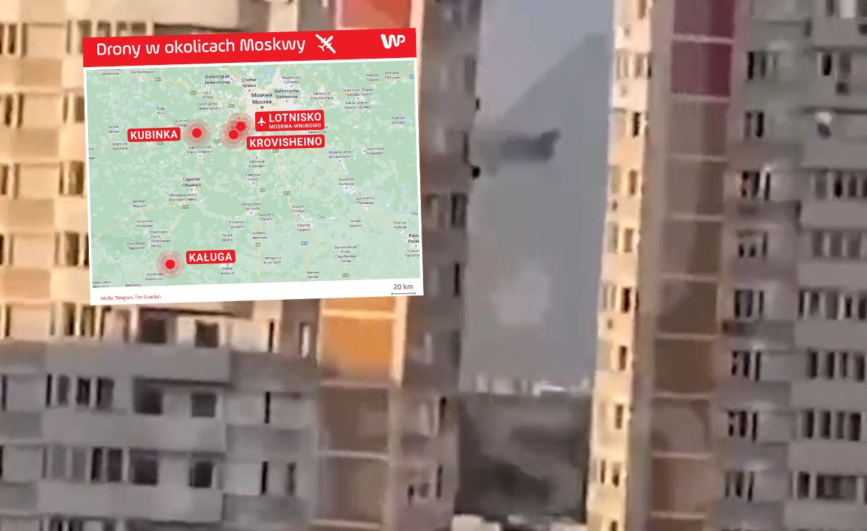 Kolejne ataki dronów w Rosji