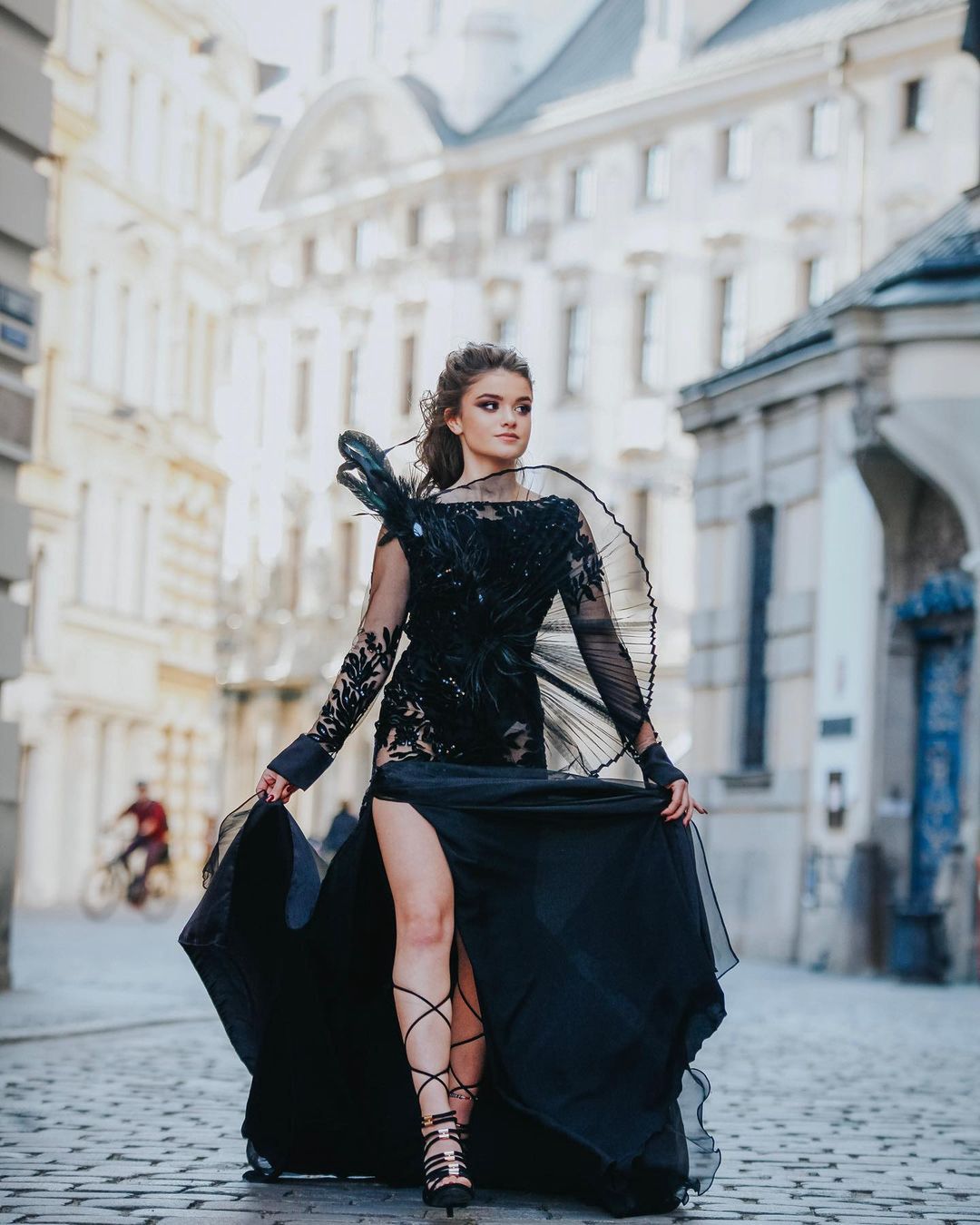 Julia Cymbaluk w roli modelki. Od czasów "MasterChefa Juniora" bardzo się zmieniła