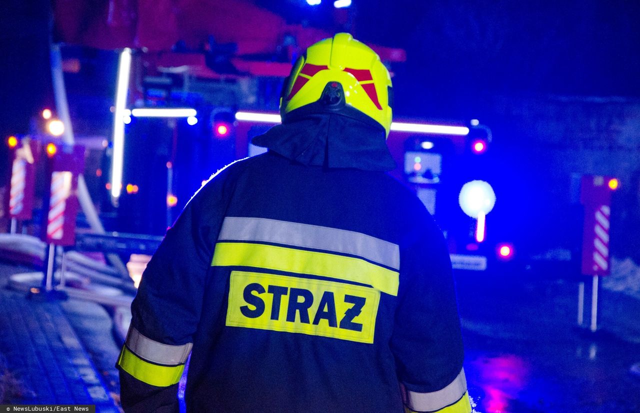 Tragiczny pożar w Koszalinie. Jedna osoba nie żyje