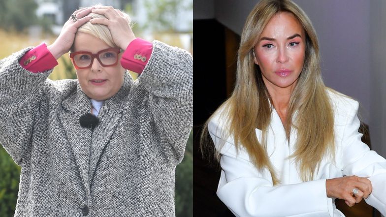 Karolina Korwin-Piotrowska i Joanna Przetakiewicz