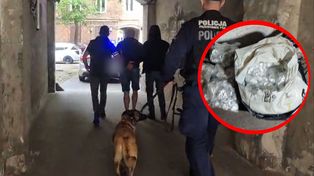 Policyjny nalot na kamienicę w Warszawie. Na strychu diler miał magazyn narkotyków