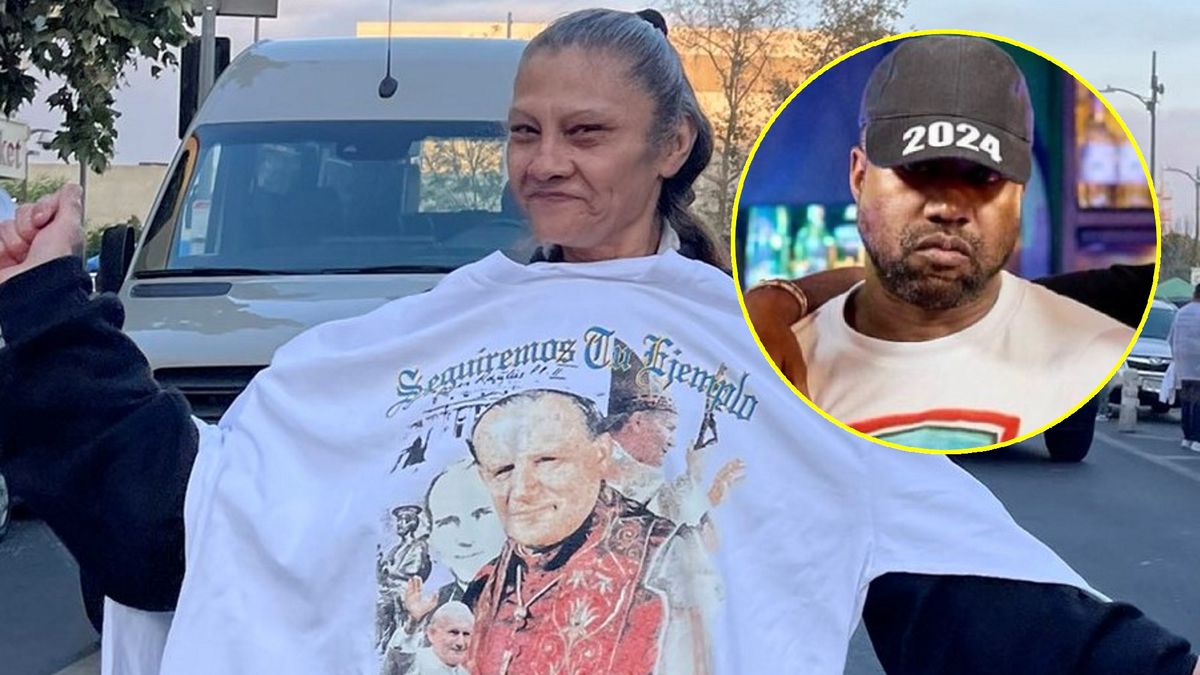 Papieskie koszulki trafiły do bezdomnych