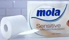 Papier toaletowy Mola Sensitive reklamowany jako „dotyk łagodności” (wideo)