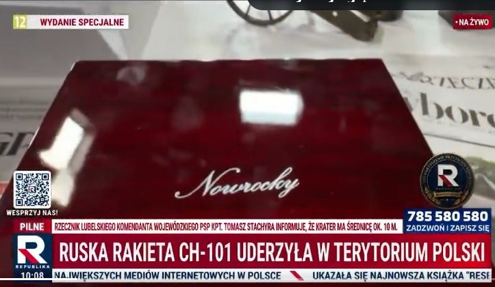 TV Republika złamała przepisy reklamą zegarka?
