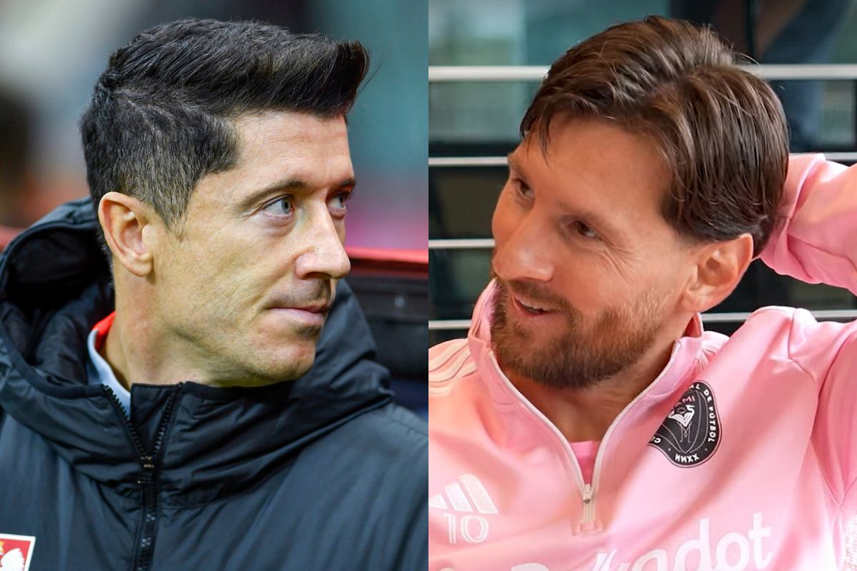 Nagle Messi podał nazwisko Lewego. Wymienił go w nietypowym gronie
