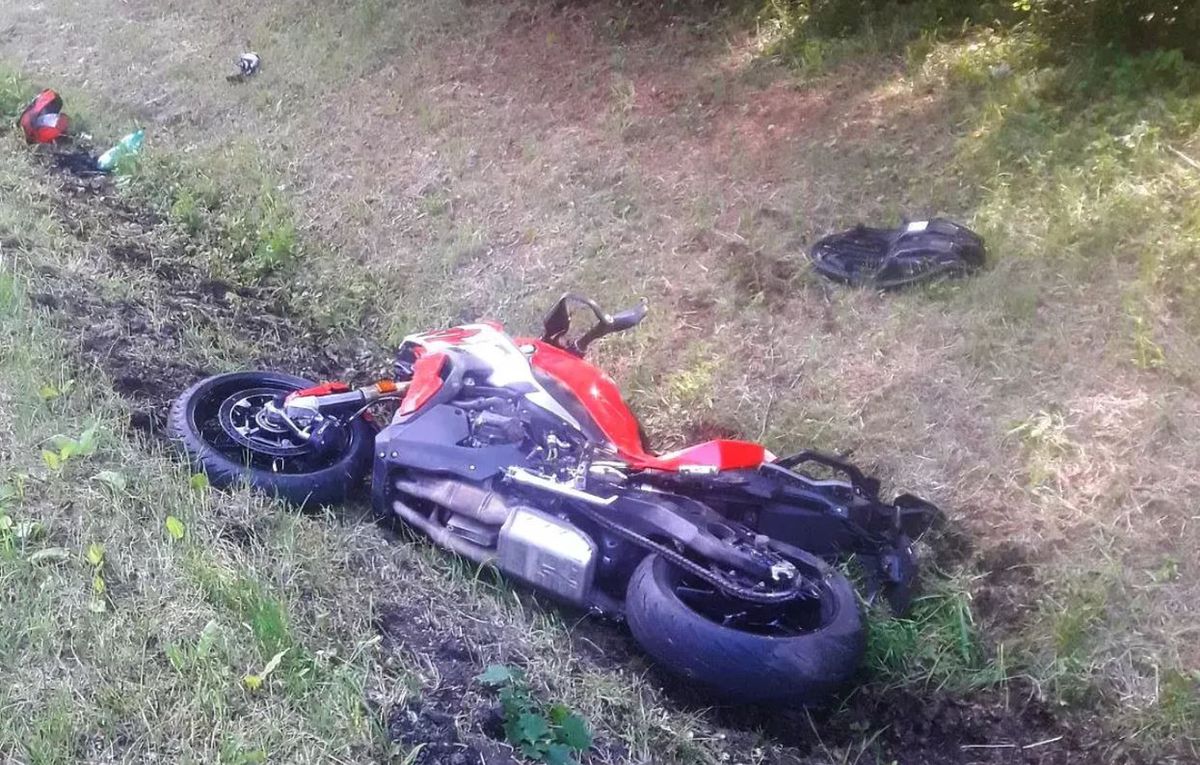 Wypadek z udziałem dziecka i motocyklisty