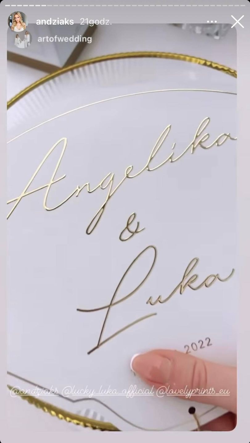 Przygotowania do ślubu Andziaks i Luki
