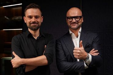 Maciej Kawecki i Rafał Brzoska