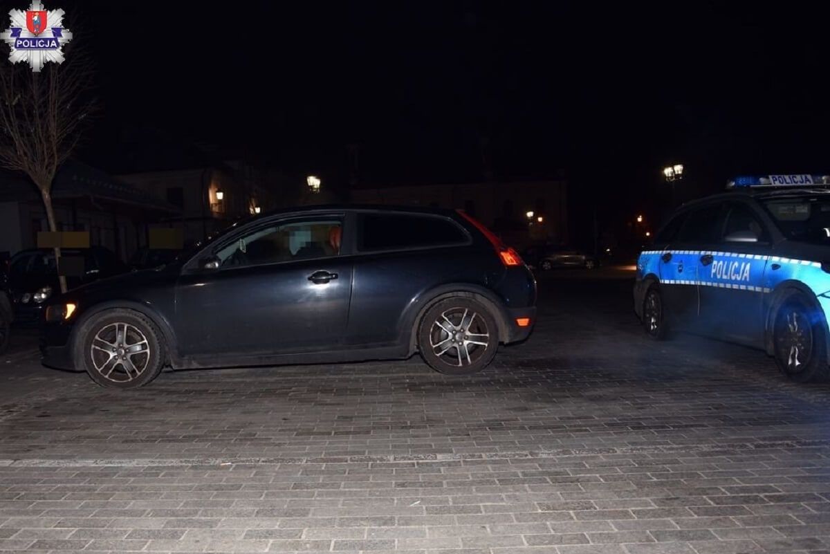 Potrącenie pijanego pieszego