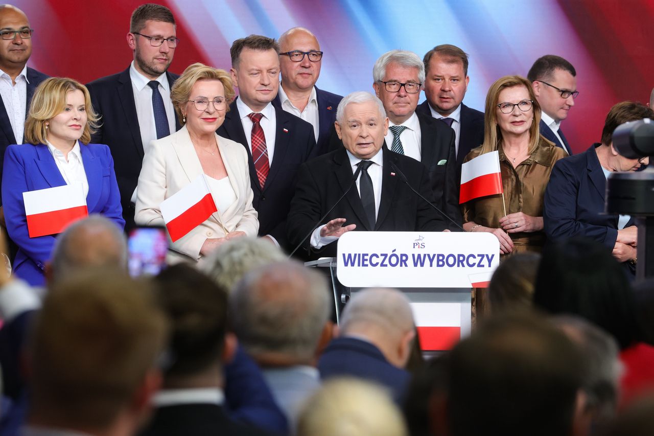 Prezes PiS Jarosław Kaczyński